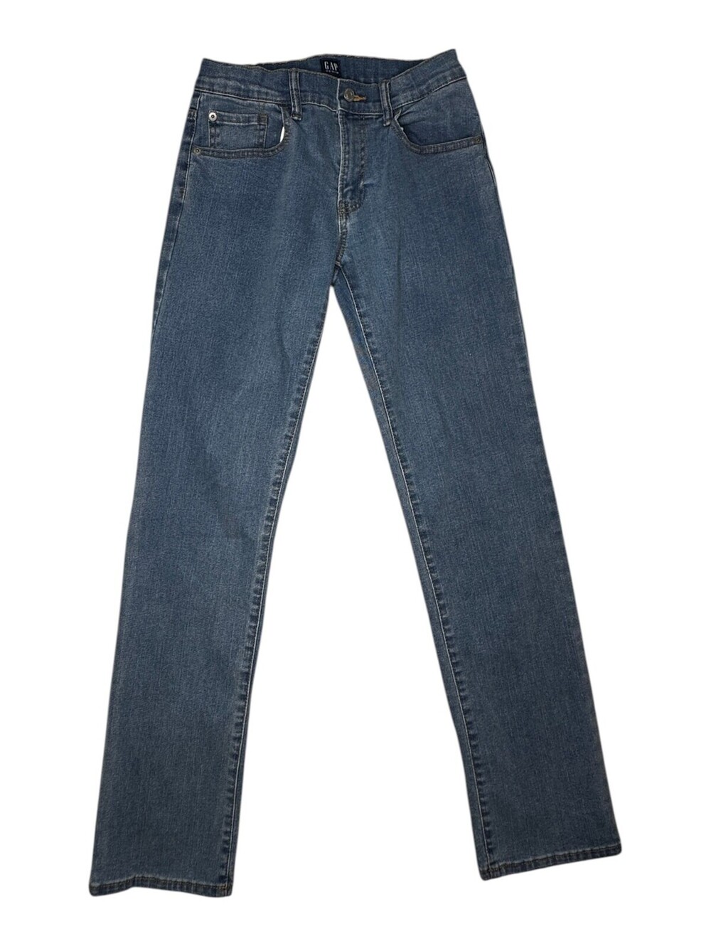 GAP Denim Stretch Straight Blue Unisex Kids' Jeans Size 16